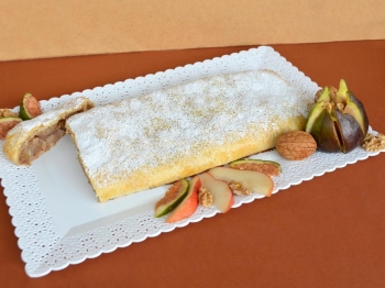 Strudel di pere ,noci e fichi