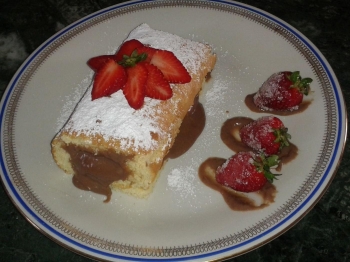 Rotolo di pan di Spagna