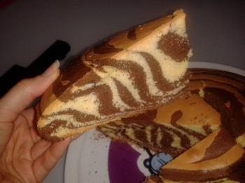 Torta zebrata