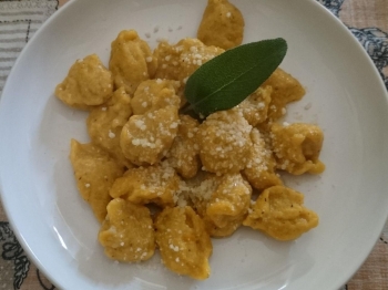 Gnocchi  di zucca