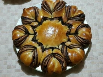 Pan briosche a stella