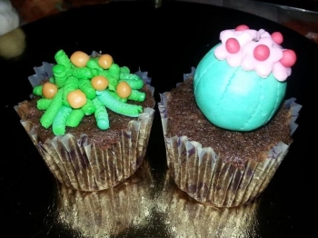 Cupcake cioccolato e cocco