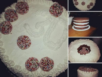 Mud cake con sorpresa all'interno