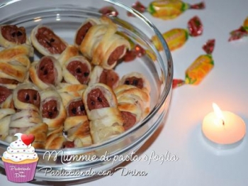 Mummie di pasta sfoglia