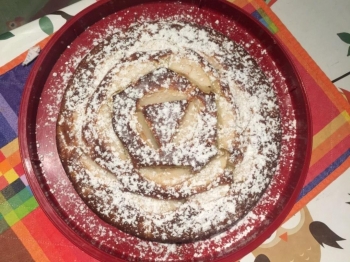 Torta morbida ricotta e pere