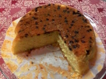 Torta allo yogurt con gocce di cioccolato