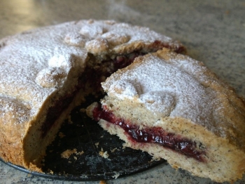 crostata di grano saraceno