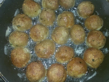 Polpette di carne.