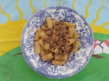 Pasta al ragù bianco