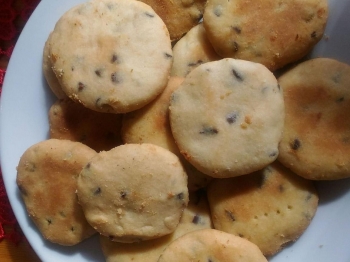 Canestrelli con gocce di cioccolato