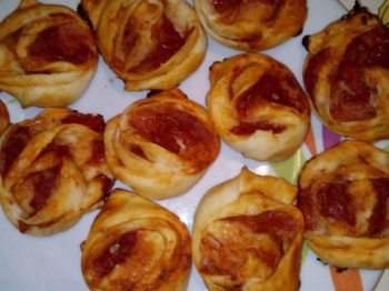Girelle di pizza