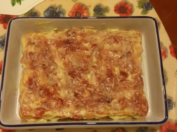 Tiramisù con la crema pasticcera paneangeli