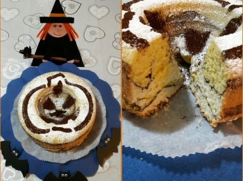 [9°Sfida Culinaria] Halloween - Ciambella Halloweeniana