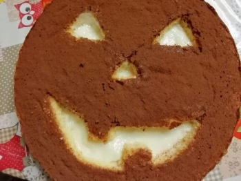 Torta paradiso versione Halloween