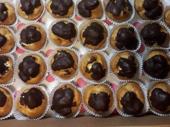 Bignè al cioccolato