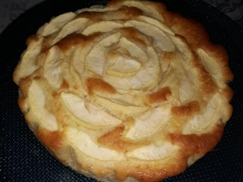 Torta di mele al mascarpone