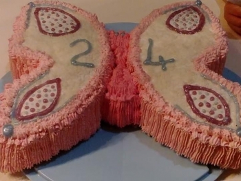 Torta di compleanno &quot;farfalla&quot;