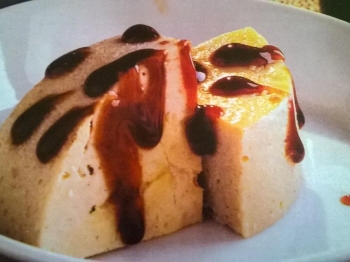 torta di ricotta alla cannella con caramello alla birra