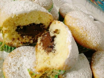 Muffin dal cuore morbido