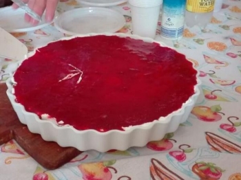 Cheesecake ai lamponi