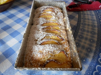 Cake alle pesche