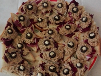 Tartine al tonno