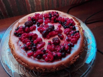 Cheesecake ai frutti di bosco