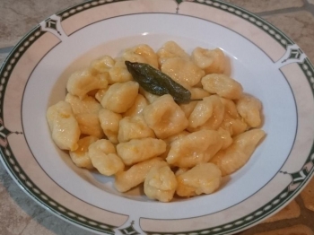 Gnocchi di patate e zucca