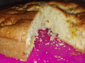 torta light e soffice ai fichi caramellati