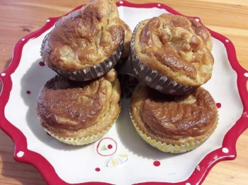 Muffin alla pera e cannella