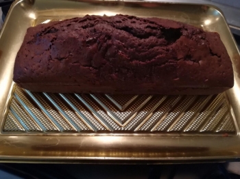 Plumcake al cacao e gocce di cioccolato