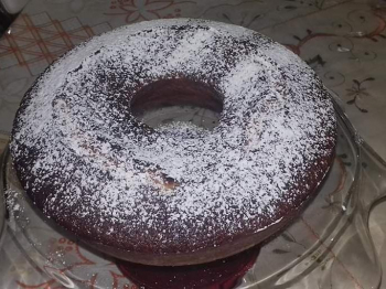 Ciambellone al cocco e cacao