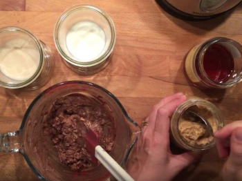 Overnight oat - Burro di arachidi