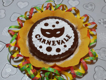 Torta di Carnevale al cacao