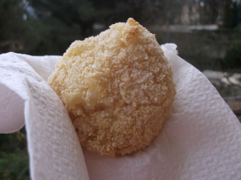 Arancino al Salmone e Semi