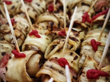 Parmigiana finger food