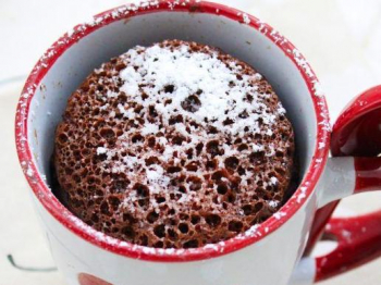 Torta In Tazza Al Microonde
