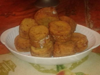 Mozzarelle in carrozza di pane raffermo