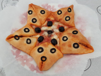 Pizza a stella