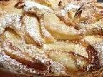 La crostata di mele e crema pasticcera fatta da CUCCIOLA MIA