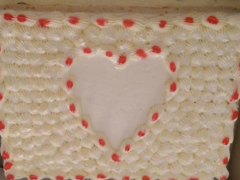 Torta con cuore