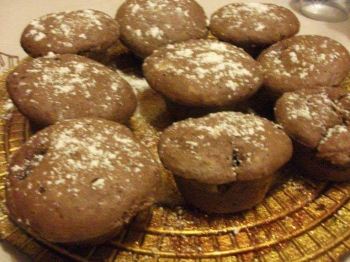 Muffin gocce di cioccolato