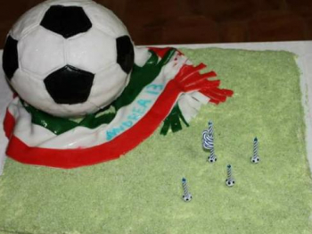 Torta tema calcio