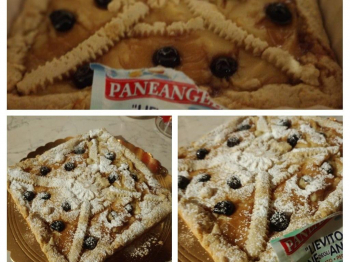 Crostata crema pasticcera e amarene