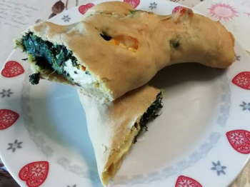 Strudel salato con bietoline e feta