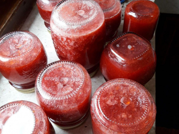 Marmellata di fragole sfiziosa
