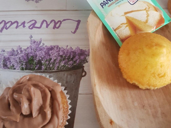 Muffin cioccolato e vaniglia