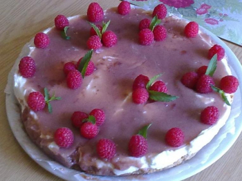 cheese cake fragole e limone per il ricettario