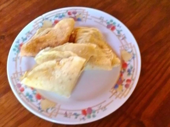 Creps con farina di ceci