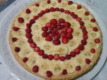 Crostata di fragoline.